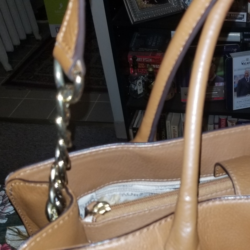 EUC Vintage Michael Kors Pebbled Leather Hamilton Satchel - Picture 12 of 16